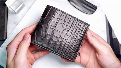 hermes croco wallet|hermes alligator wallet crocodile.